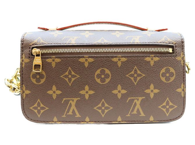 Bolsa de Ombro Louis Vuitton Monogram Pochette Metis EW - vista 3