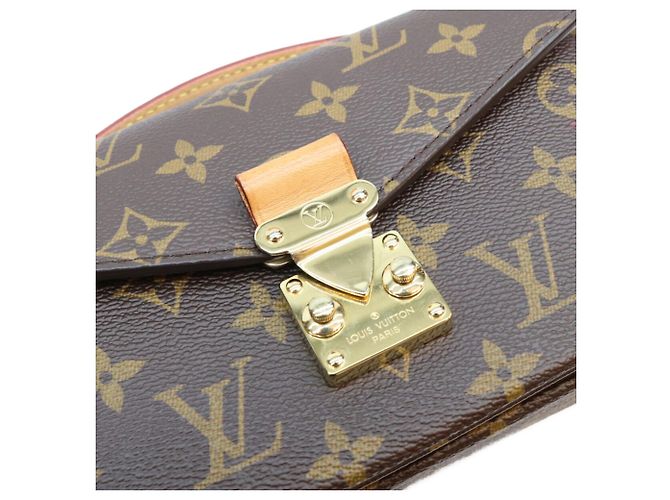 Bolsa de Ombro Louis Vuitton Monogram Pochette Metis EW - vista 6