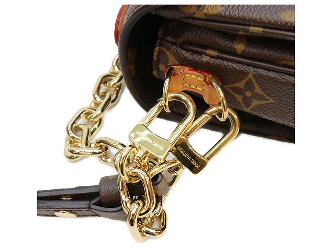 Bolsa de Ombro Louis Vuitton Monogram Pochette Metis EW - vista 7