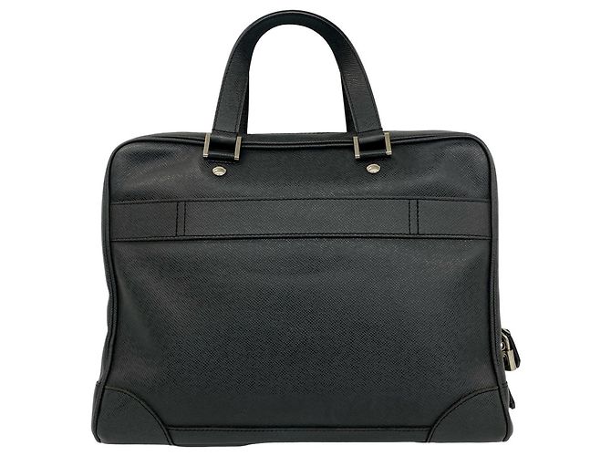 Sac d'affaires Louis Vuitton Igor en cuir Taiga - vue 3