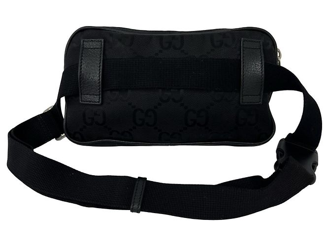 Borsa a tracolla GUCCI Off the Grid in nylon e pelle con logo GG - vista 3