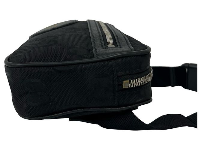Borsa a tracolla GUCCI Off the Grid in nylon e pelle con logo GG - vista 6