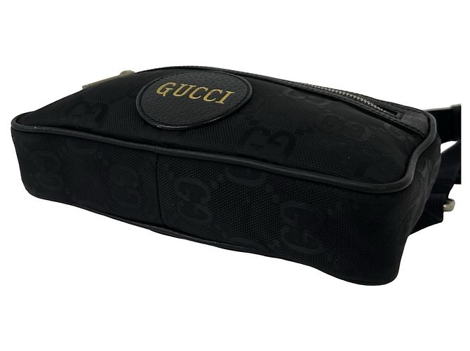 Borsa a tracolla GUCCI Off the Grid in nylon e pelle con logo GG - vista 8