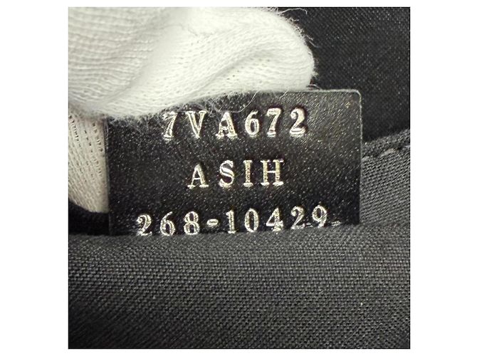 Bolsa de Ombro Fendi Louis Medium em couro de bezerro granulado com metal FF - vista 13