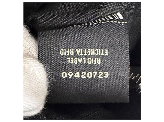 Bolsa de Ombro Fendi Louis Medium em couro de bezerro granulado com metal FF - vista 15