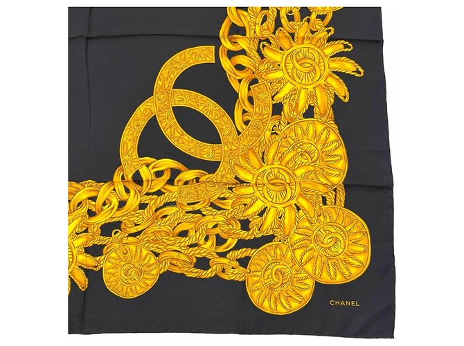 Chanel Vintage Seidentuch - Ansicht 4
