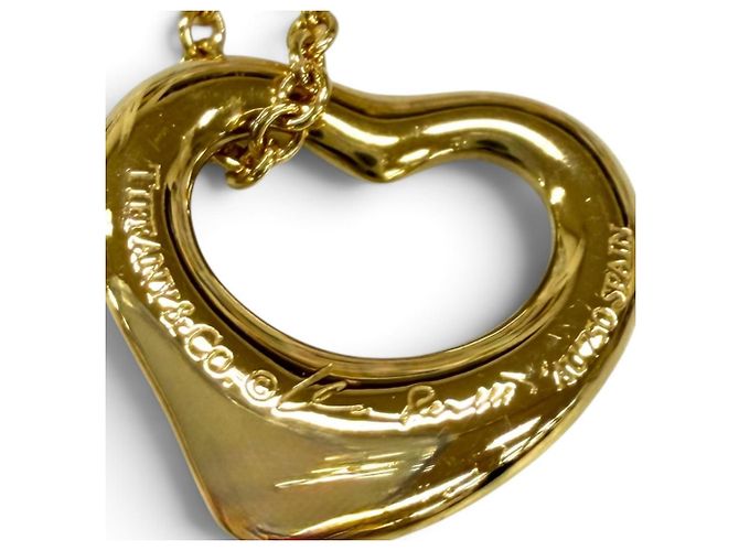 Autre Marque Collana con pendente Open Heart Elsa Peretti di Tiffany - vista 9