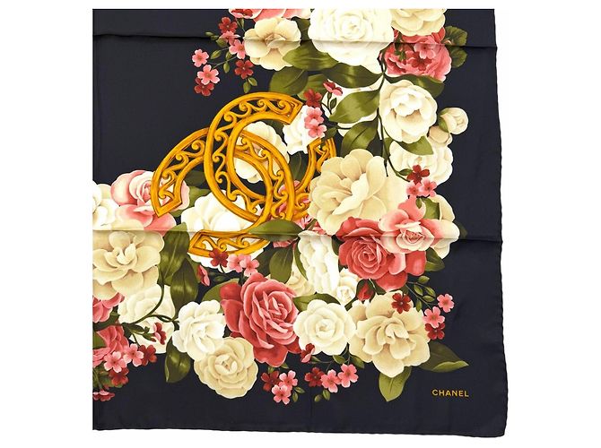 Foulard in seta vintage Chanel - vista 4