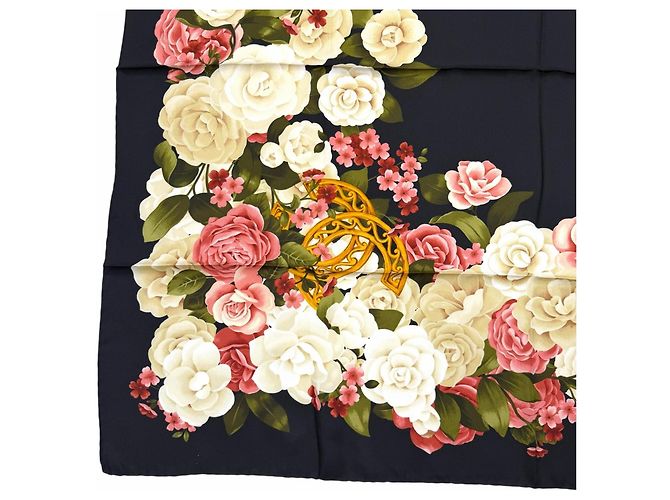 Foulard in seta vintage Chanel - vista 5