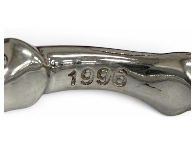 Autre Marque Anello a fascia in argento Vintage Bamboo di Tiffany & Co. - vista 6