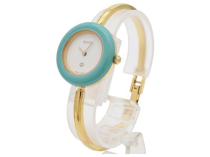 Relógio de pulso a quartzo para mulher Gucci Modelo 100-L - vista 3