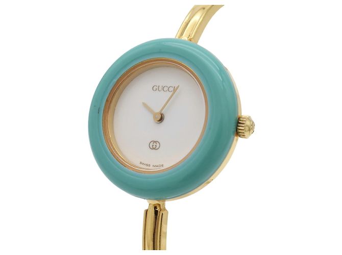 Relógio de pulso a quartzo para mulher Gucci Modelo 100-L - vista 5