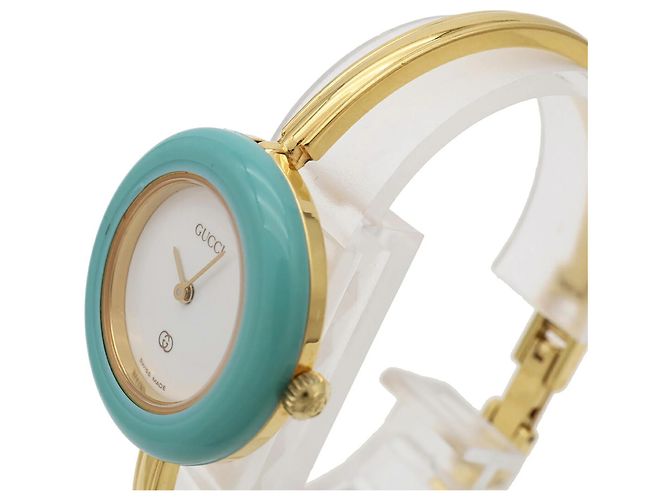 Relógio de pulso a quartzo para mulher Gucci Modelo 100-L - vista 6