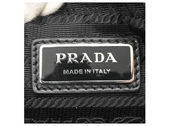 Bolso de hombro Prada de piel Saffiano - vista 10