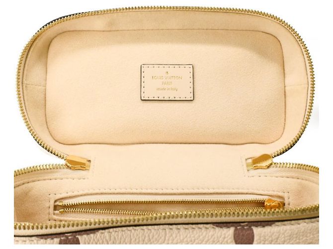Borsa Louis Vuitton Vanity PM Bicolor Monogram Empreinte - vista 11