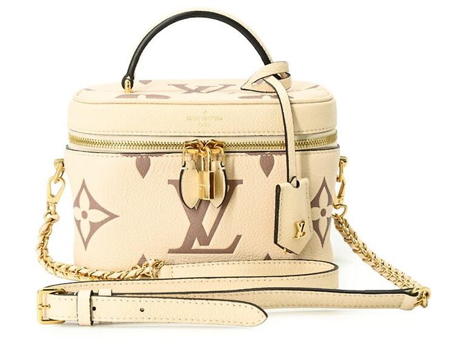 Borsa Louis Vuitton Vanity PM Bicolor Monogram Empreinte - vista 2