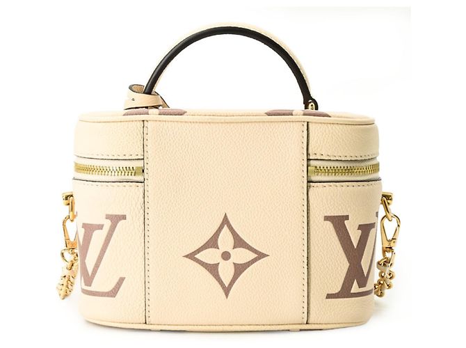 Borsa Louis Vuitton Vanity PM Bicolor Monogram Empreinte - vista 3