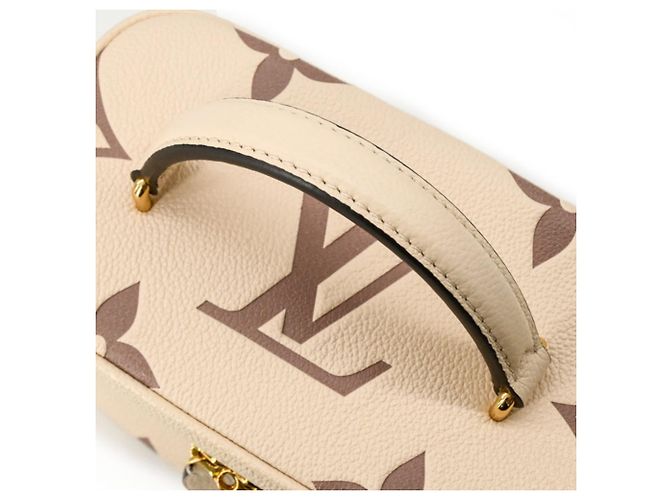 Borsa Louis Vuitton Vanity PM Bicolor Monogram Empreinte - vista 8
