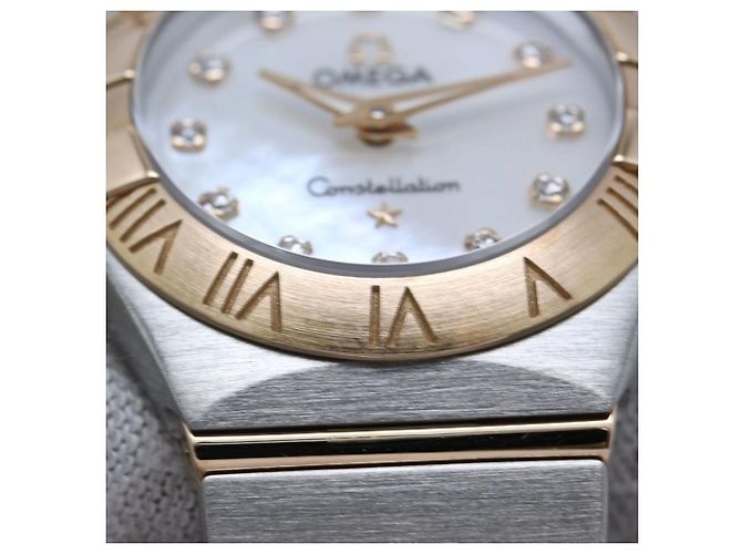 Orologio da polso donna OMEGA Constellation Brushed 12P Diamond - vista 12