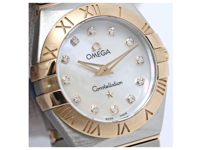 Orologio da polso donna OMEGA Constellation Brushed 12P Diamond - vista 8