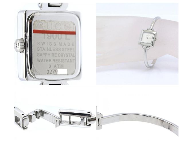 Orologio Bracciale Gucci YA019509 1900L - vista 7