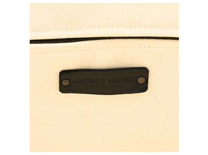 Bottega Veneta Wendbare Canvas Tote Schultertasche - Ansicht 10