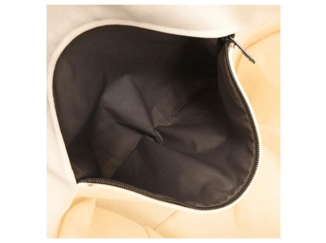 Bottega Veneta Wendbare Canvas Tote Schultertasche - Ansicht 11