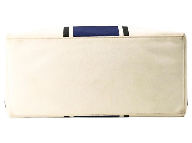 Bottega Veneta Wendbare Canvas Tote Schultertasche - Ansicht 4