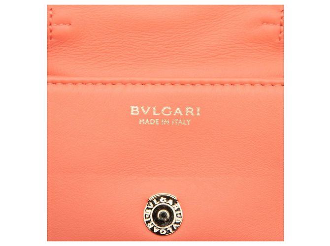 Bulgari Borsa a tracolla con catena Micro Bvlgari Serpenti Cabochon - vista 5