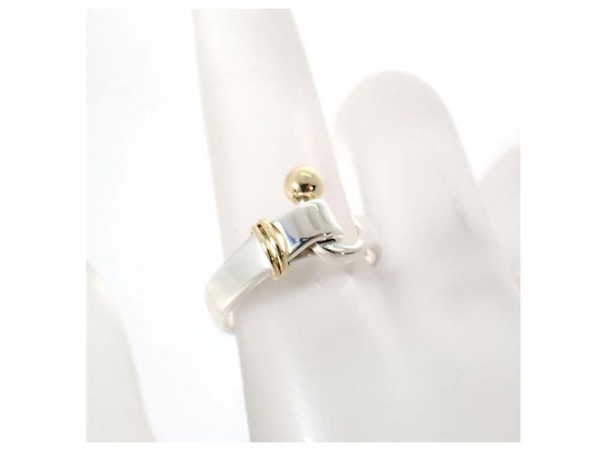 Autre Marque Tiffany & Co. 925 750 Hook Eye Ring - Ansicht 8