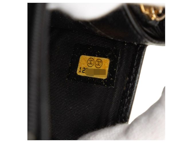Chanel Coco Mark Button Bi-fold Long Wallet - view 11