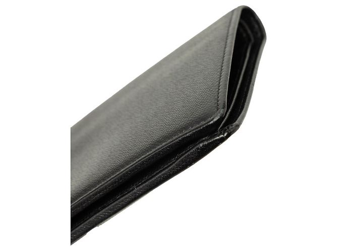 Chanel Coco Mark Button Bi-fold Long Wallet - view 7