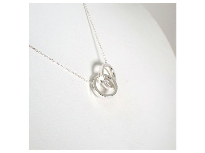 Autre Marque Colar Tiffany & Co. 925 1837 Interlocking Circle - vista 4
