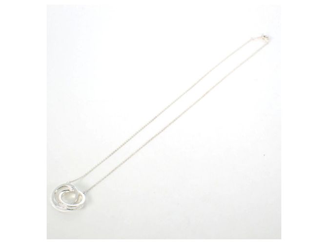 Autre Marque Colar Tiffany & Co. 925 1837 Interlocking Circle - vista 6