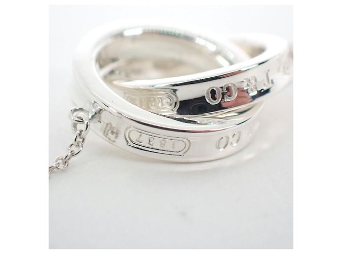 Autre Marque Colar Tiffany & Co. 925 1837 Interlocking Circle - vista 7