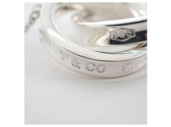 Autre Marque Colar Tiffany & Co. 925 1837 Interlocking Circle - vista 9