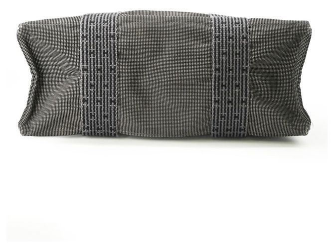 Hermès Hermes Herline Ad MM Nylon Canvas Tote Backpack - vista 5