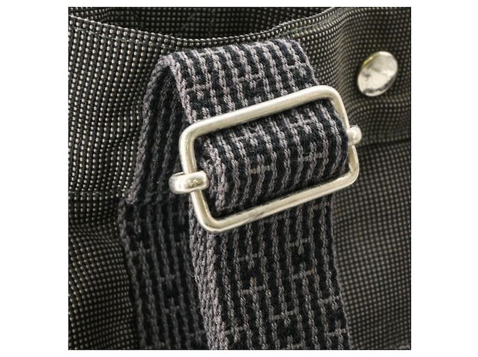 Hermès Hermes Herline Ad MM Nylon Canvas Tote Backpack - vista 7
