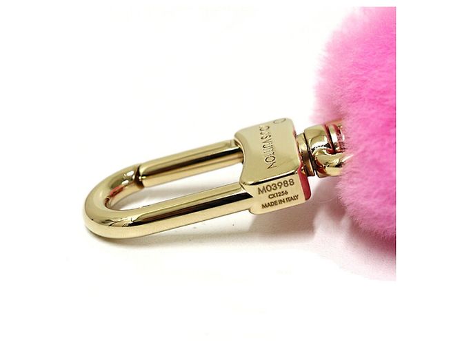 Vivienne Charm in pelliccia di visone Monogram Louis Vuitton - vista 5
