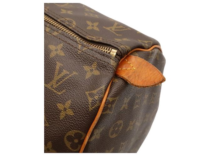 Sac Boston Louis Vuitton Monogram Keepall 55 - vue 10