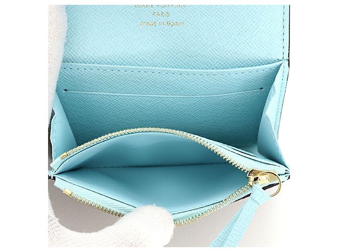Louis Vuitton Monogram Azur Münzbeutel - Ansicht 4