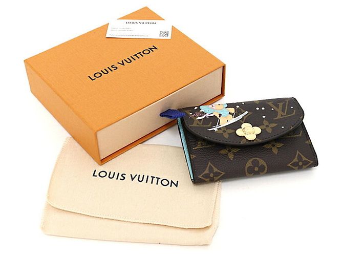 Louis Vuitton Monogram Azur Münzbeutel - Ansicht 6