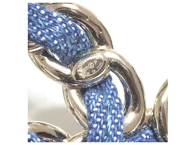 Spilla in denim Chanel Coco Mark - vista 3