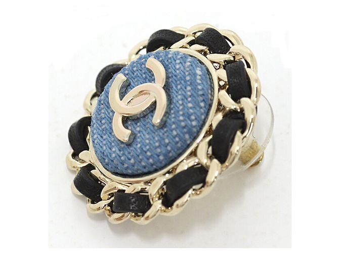 Chanel Coco Mark Stud Earrings - view 6
