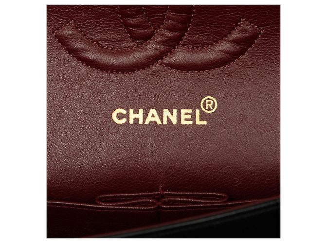 Chanel Black Medium Classic Lambskin Double Flap - view 5