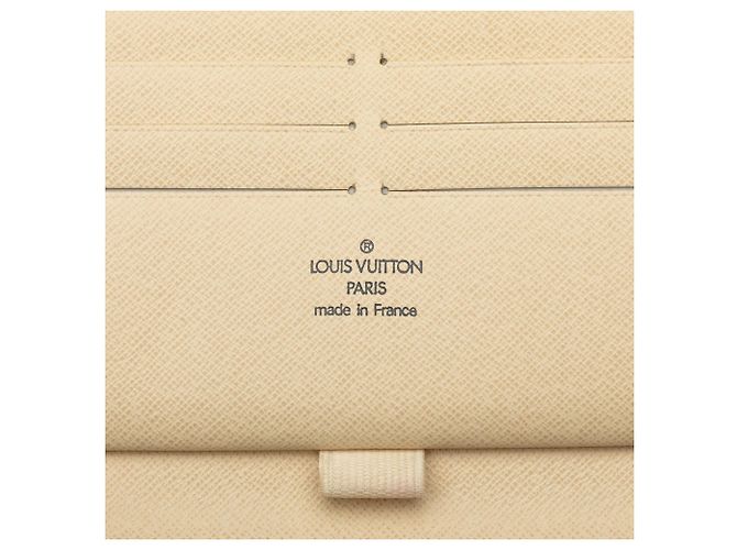 Louis Vuitton White Damier Azur Zippy Long Wallet - view 5