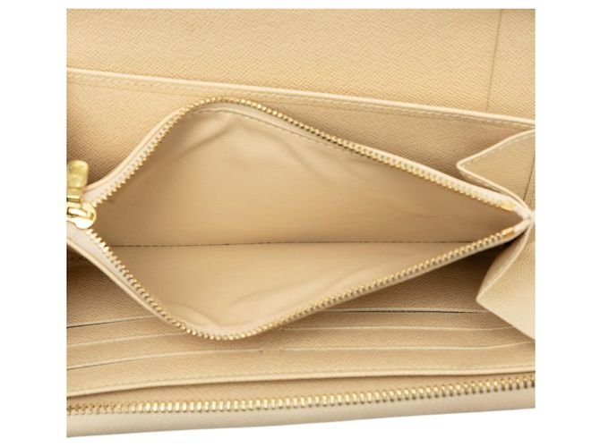 Louis Vuitton White Damier Azur Zippy Long Wallet - view 6