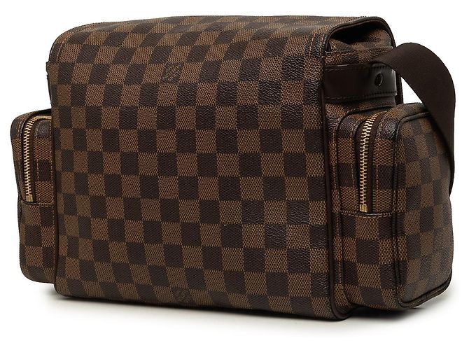 Louis Vuitton Brown Damier Ebene Melville Reporter - vista 2