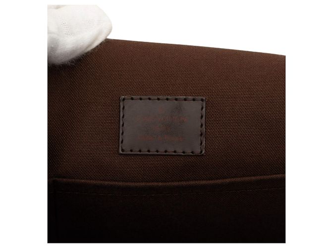 Louis Vuitton Brown Damier Ebene Melville Reporter - vista 5