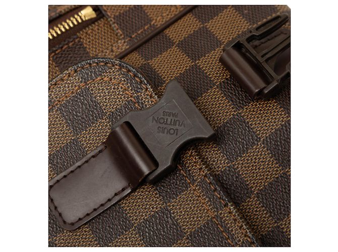Louis Vuitton Brown Damier Ebene Melville Reporter - vista 7